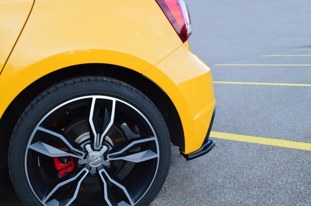 Maxton Parts - Diffusor Flaps passend für Audi S1 8X schwarz Hochglanz