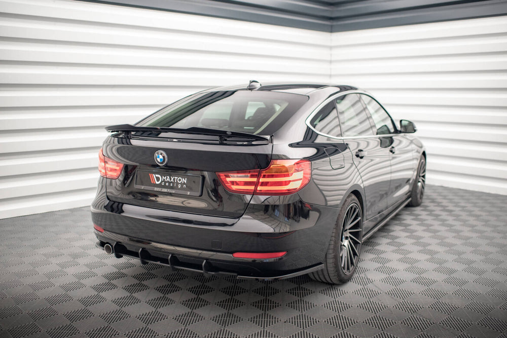 Maxton Parts - Diffusor Flaps passend für BMW 3er GT F34 schwarz Hochglanz