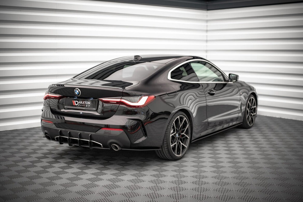 Maxton Parts - Diffusor Flaps passend für BMW 4er M-Paket G22 / G23 / G22 FL / G23 FL schwarz matt