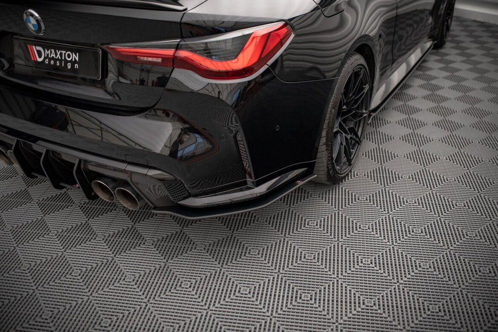 Maxton Parts - Diffusor Flaps passend für BMW M4 G82 schwarz matt