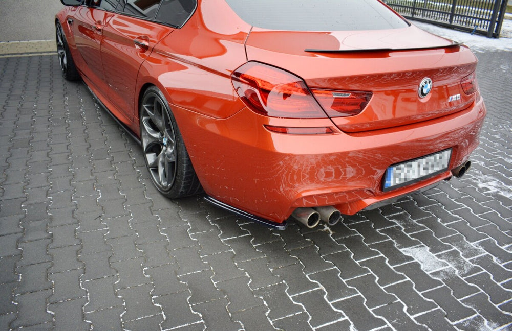 Maxton Parts - Diffusor Flaps passend für BMW M6 Gran Coupe / Coupe / Cabriolet F06 / F13 / F12 schwarz Hochglanz