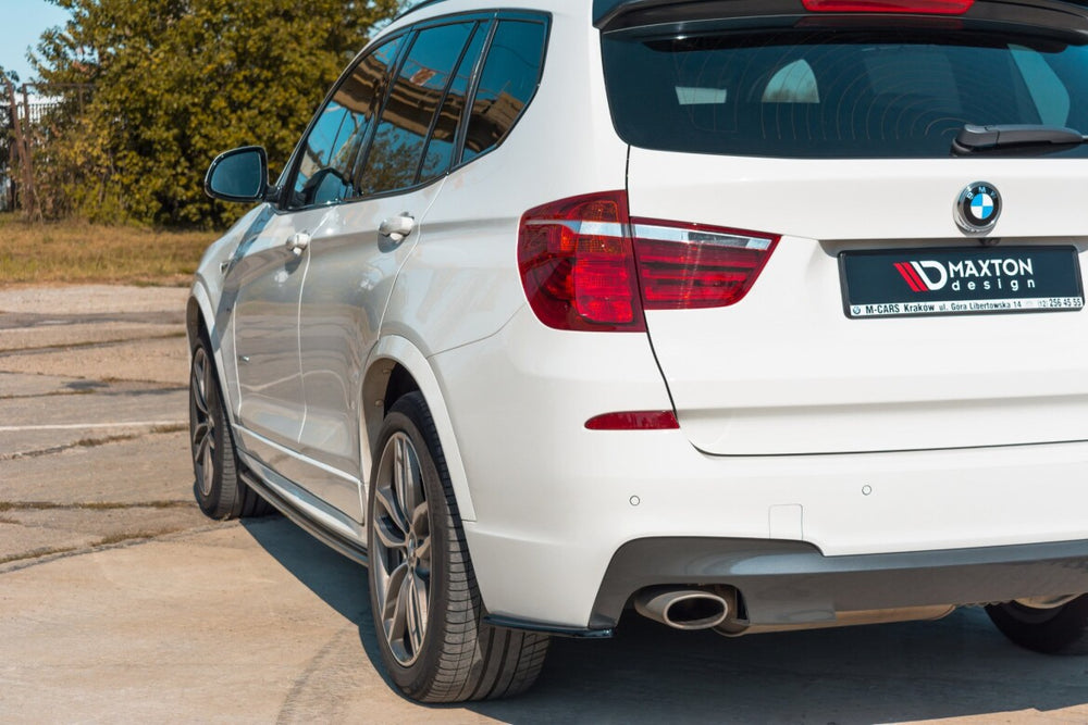 Maxton Parts - Diffusor Flaps passend für BMW X3 F25 M-Paket FL Carbon Look