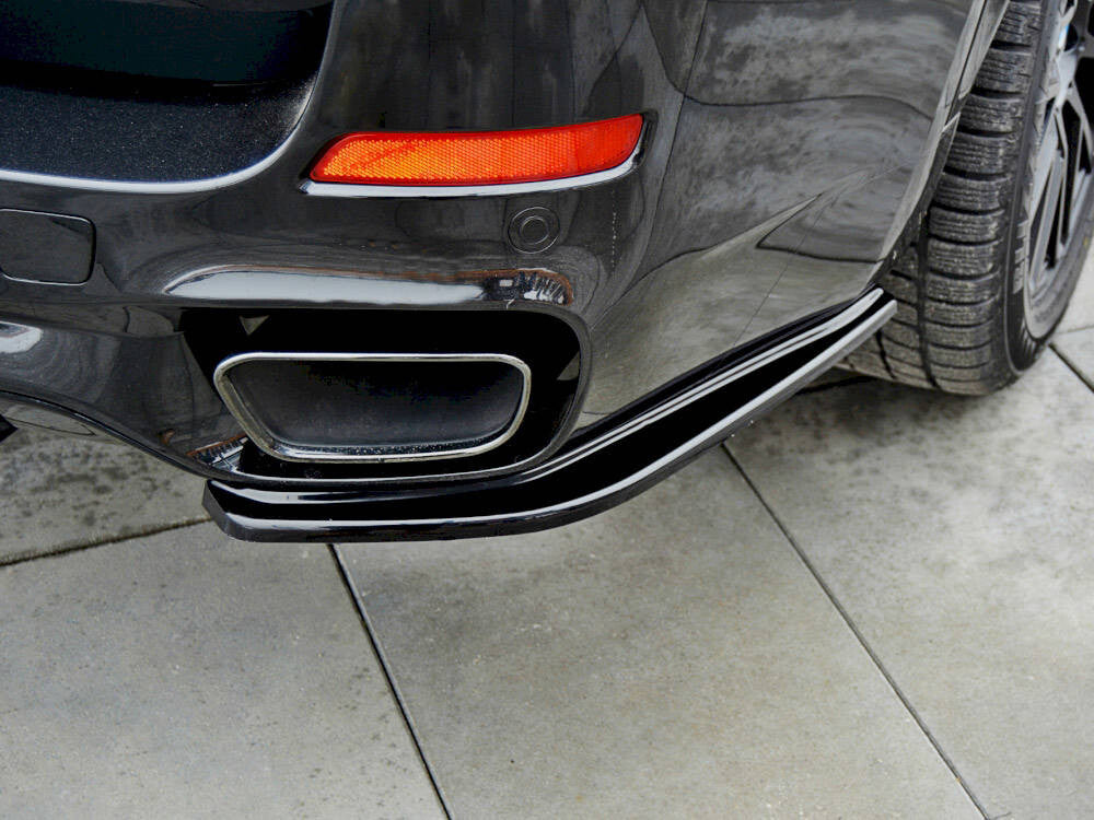 Maxton Parts - Diffusor Flaps passend für BMW X5 F15 M Paket schwarz Hochglanz