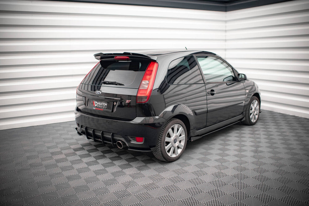 Maxton Parts - Diffusor Flaps passend für Ford Fiesta ST Mk6 schwarz Hochglanz (FOFI6STCNC-RSD1B+RSF1-G)