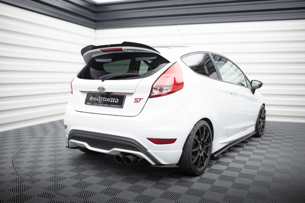 Maxton Parts - Diffusor Flaps passend für Ford Fiesta ST / ST-Line / Zetec S Mk7 FL schwarz Hochglanz