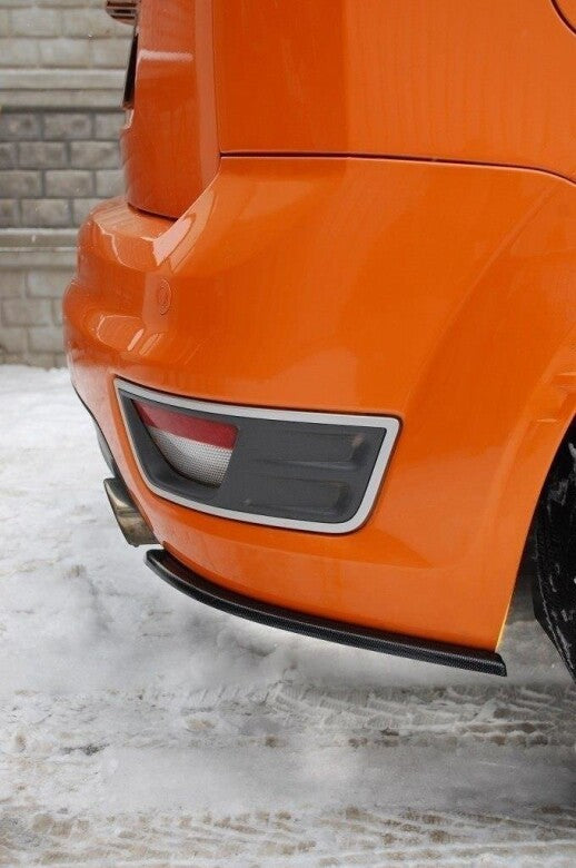 Maxton Parts - Diffusor Flaps passend für Ford Focus ST Mk2 schwarz Hochglanz
