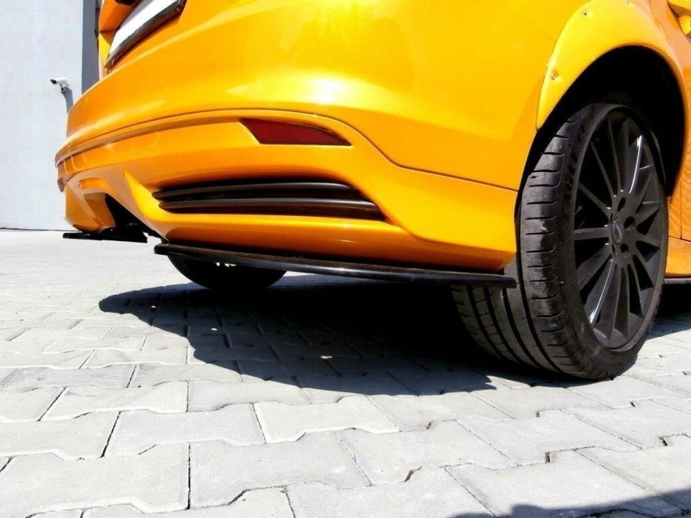 Maxton Parts - Diffusor Flaps passend für Ford Focus ST Mk3 Hatchback schwarz Hochglanz