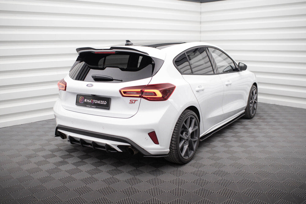 Maxton Parts - Diffusor Flaps passend für Ford Focus ST Mk4 schwarz matt