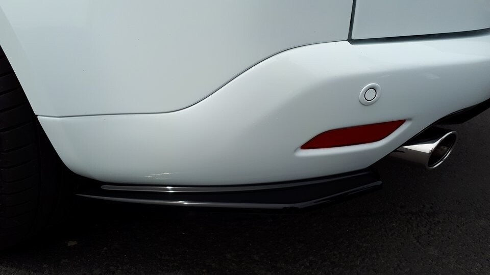 Maxton Parts - Diffusor Flaps passend für Ford S-Max Titanium Mk1 FL schwarz Hochglanz