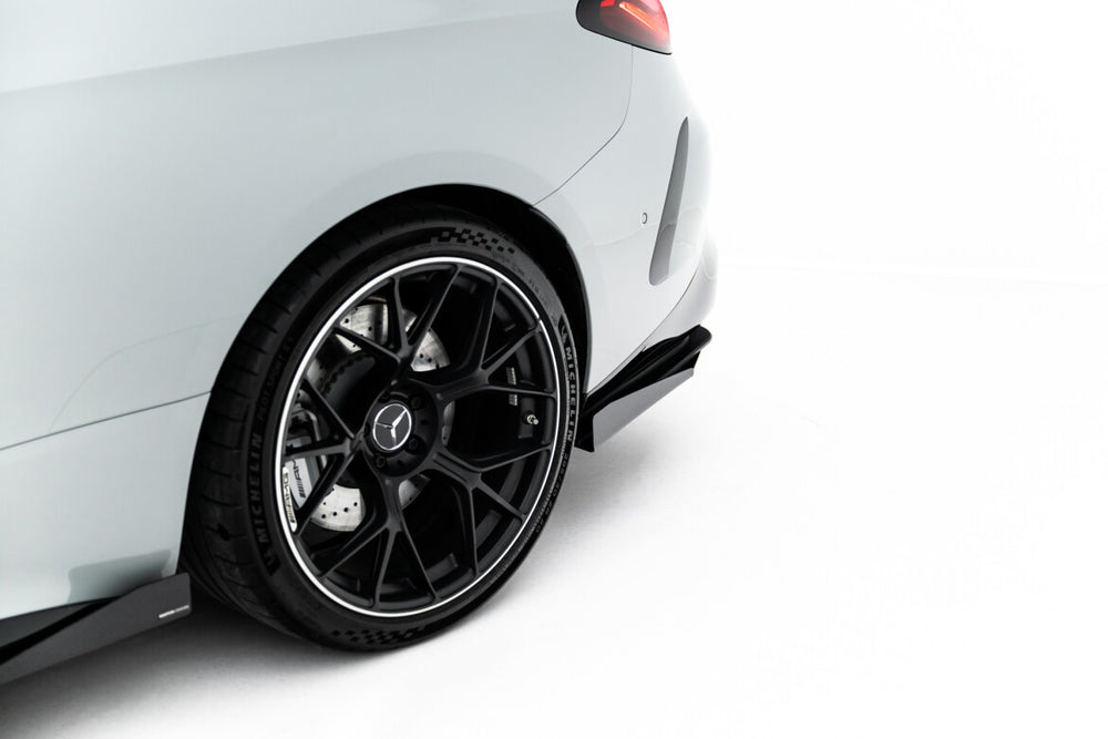 Maxton Parts - Diffusor Flaps passend für Mercedes-AMG CLE 53 Aero C236 schwarz Hochglanz