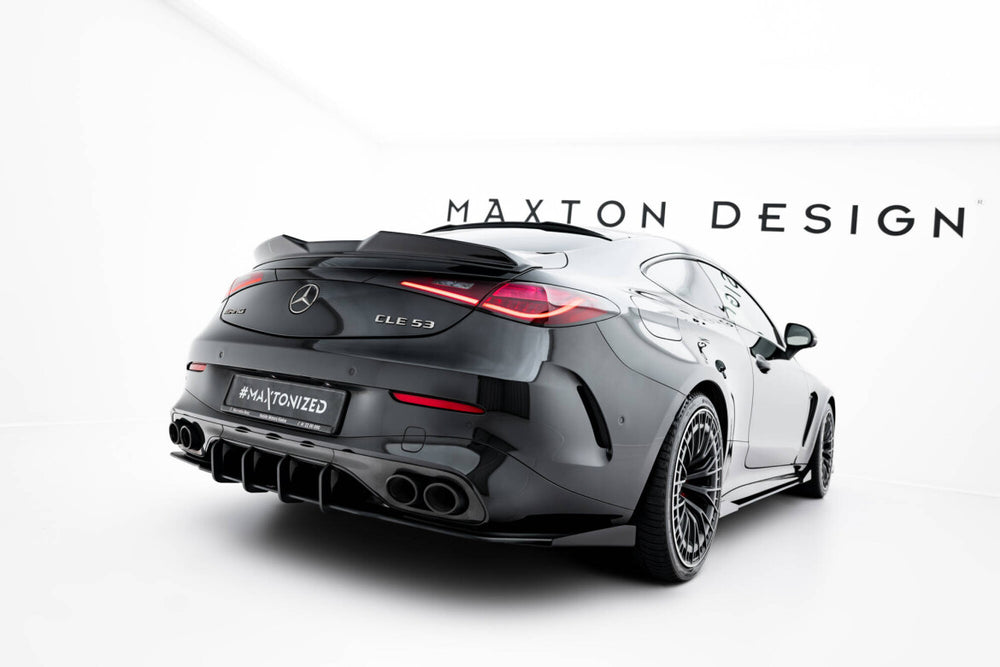 Maxton Parts - Diffusor Flaps passend für Mercedes-AMG CLE 53 C236 schwarz Hochglanz