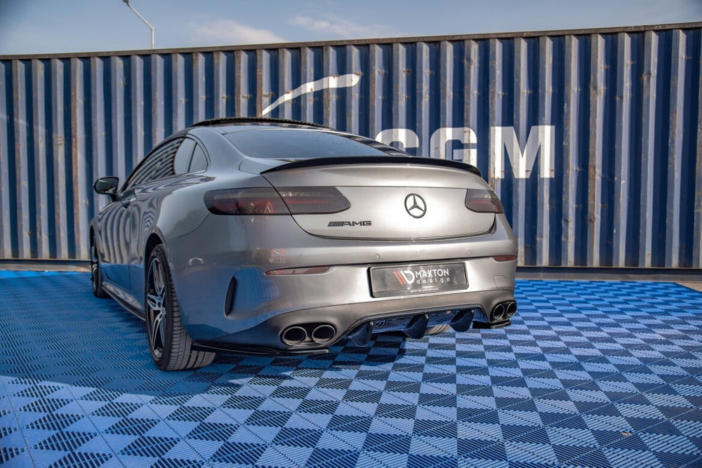 Maxton Parts - Diffusor Flaps passend für Mercedes-AMG E53 Coupe C238 / Cabriolet A238 schwarz Hochglanz