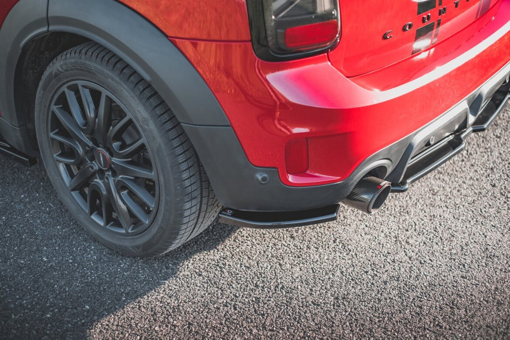 Maxton Parts - Diffusor Flaps passend für Mini Countryman Mk2 F60 JCW schwarz Hochglanz