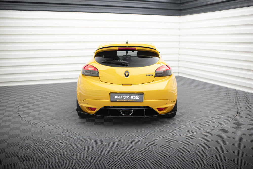 Maxton Parts - Diffusor Flaps passend für Renault Megane MK3 RS schwarz matt