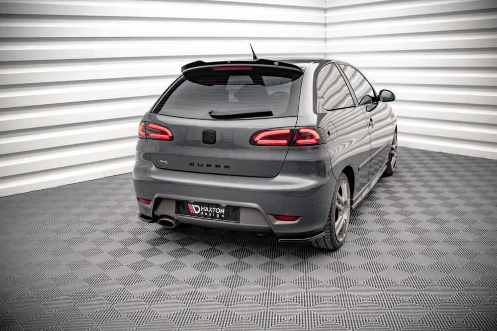 Maxton Parts - Diffusor Flaps passend für Seat Ibiza CUPRA Mk3 schwarz Hochglanz