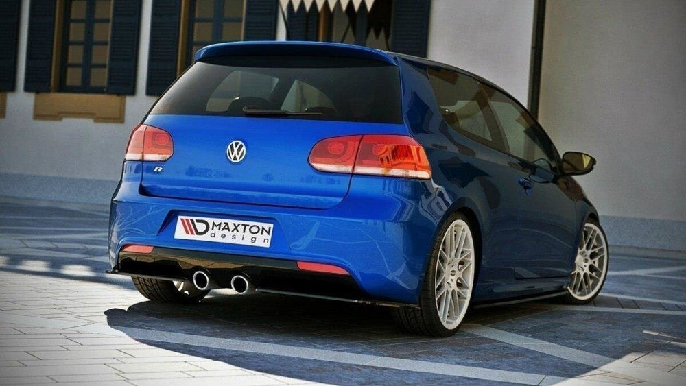 Maxton Parts - Diffusor Flaps passend für VW Golf 6 R schwarz matt