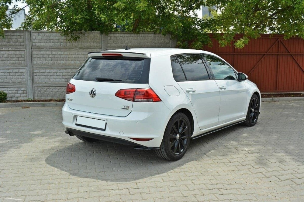 Maxton Parts - Diffusor Flaps passend für VW Golf Mk7 Standard Carbon Look