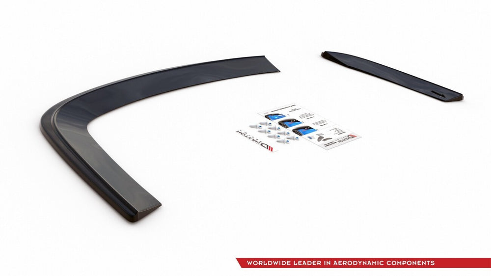 Maxton Parts - Diffusor Flaps passend für VW Jetta MK6 Limo vor FL schwarz Hochglanz