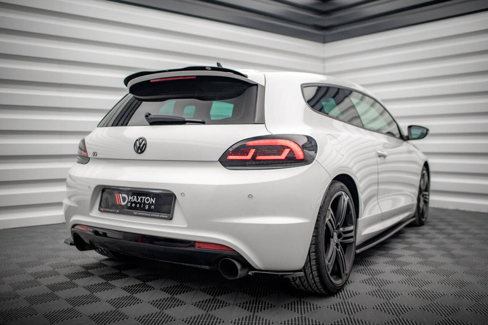 Maxton Parts - Diffusor Flaps passend für VW Scirocco R schwarz Hochglanz