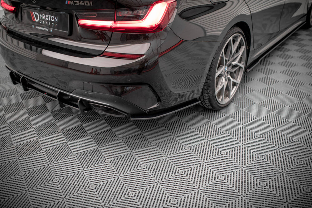 Maxton Parts - Diffusor Flaps V.1 passend für BMW M340i G20 / G21 schwarz matt