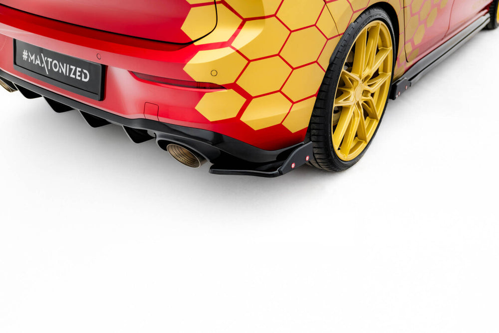 Maxton Parts - Diffusor Flaps V.1 passend für VW Golf GTI Clubsport Mk8 FL