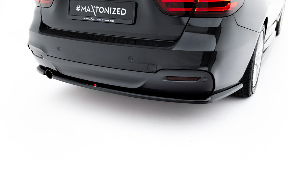Maxton Parts - Diffusor Flaps V.2 passend für BMW 3er GT M-Paket F34 schwarz Hochglanz