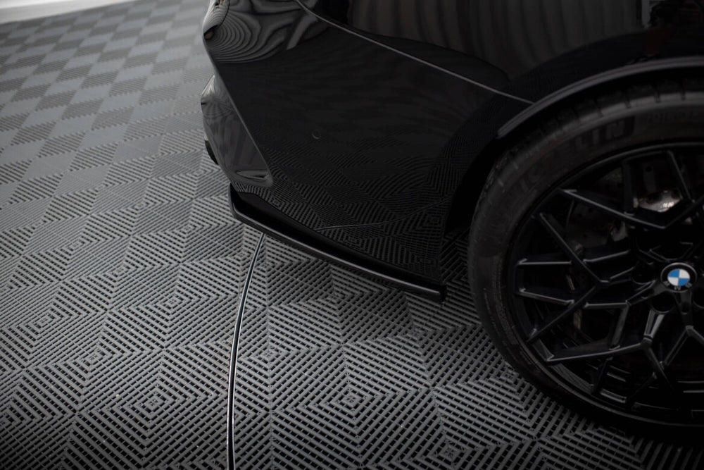 Maxton Parts - Diffusor Flaps V.2 passend für BMW M8 Gran Coupe F93 schwarz Hochglanz