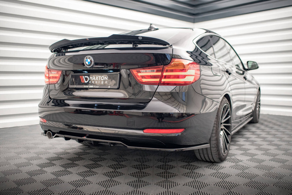 Maxton Parts - Diffusor Heckansatz passend für BMW 3er GT F34 schwarz Hochglanz