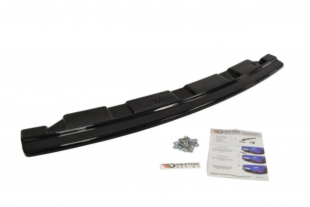 Maxton Parts - Diffusor Heckansatz passend für BMW 5er M-Paket Limousine/Touring F10/F11 (mit zwei Einzel Endstücken) schwarz Hochglanz (BM-5-11-MPACK-RD1-G)
