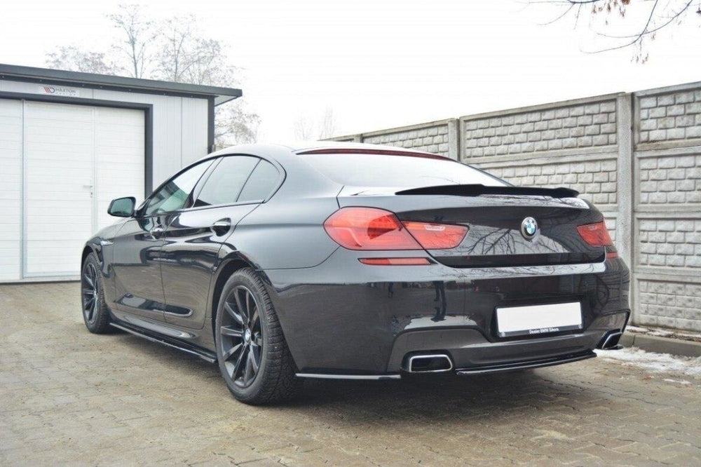Maxton Parts - Diffusor Heckansatz passend für BMW 6er Gran Coupe M Paket schwarz Hochglanz (BM-6-06-GC-M-PACK-RD1-G)