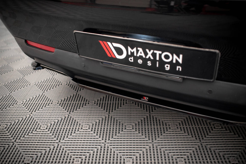 Maxton Parts - Diffusor Heckansatz passend für Dodge Challenger GT Mk3 FL schwarz Hochglanz