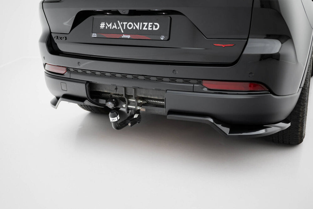Maxton Parts - Diffusor Heckansatz passend für Jeep Grand Cherokee Trailhawk Mk5 schwarz Hochglanz