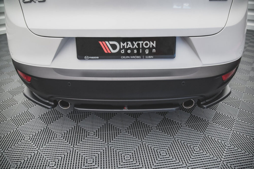 Maxton Parts - Diffusor Heckansatz passend für Mazda CX-3 schwarz Hochglanz
