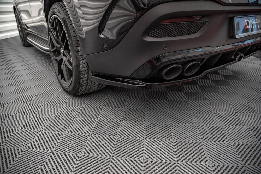 Maxton Parts - Diffusor Heckansatz passend für Mercedes-AMG GLE 53 Coupe C167 / C167 FL schwarz Hochglanz