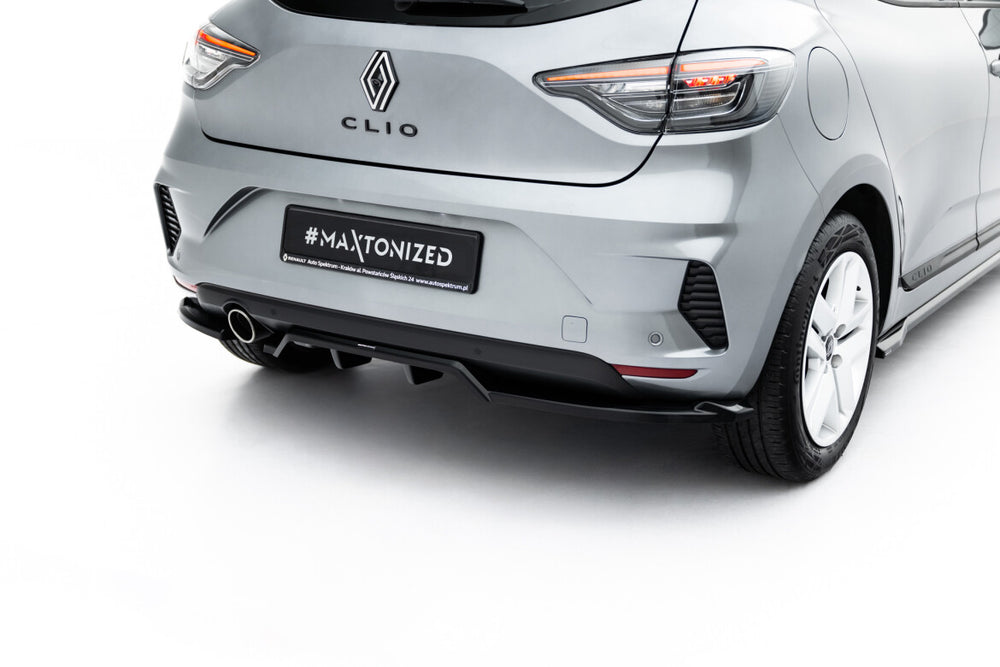 Maxton Parts - Diffusor Heckansatz passend für Renault Clio Mk5 FL schwarz Hochglanz
