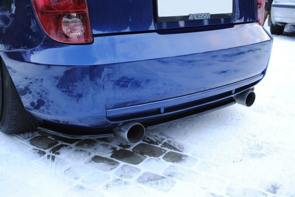 Maxton Parts - Diffusor Heckansatz passend für Toyota CELICA T23 vor FL schwarz Hochglanz
