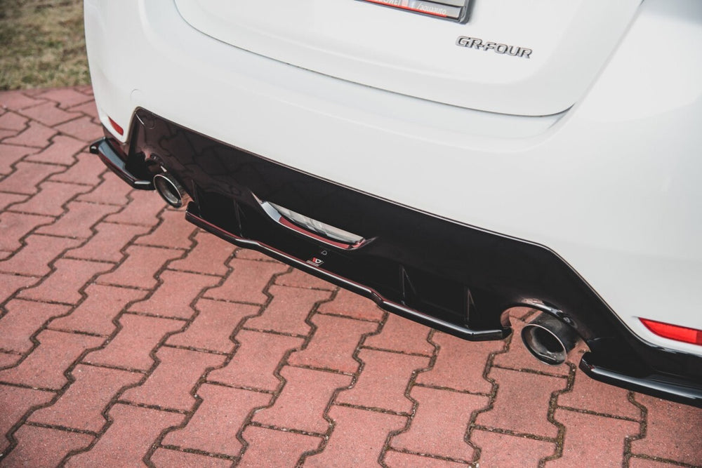 Maxton Parts - Diffusor Heckansatz passend für Toyota GR Yaris Mk4 Carbon Look