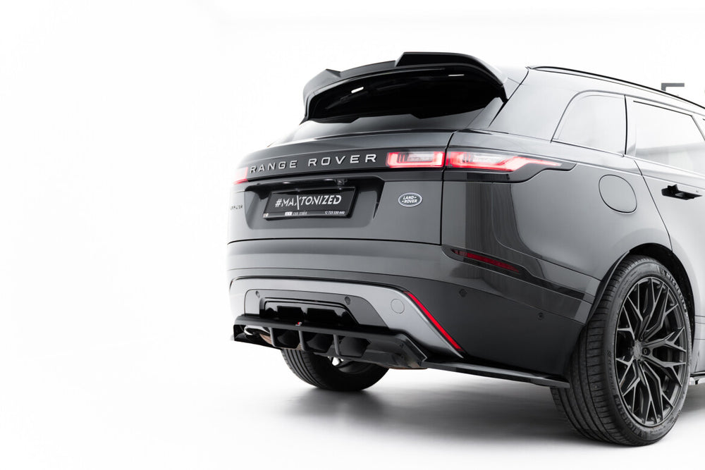 Maxton Parts - Diffusor Heckansatz V.2 passend für Land Rover Range Rover Velar R-Dynamic Mk1 schwarz Hochglanz