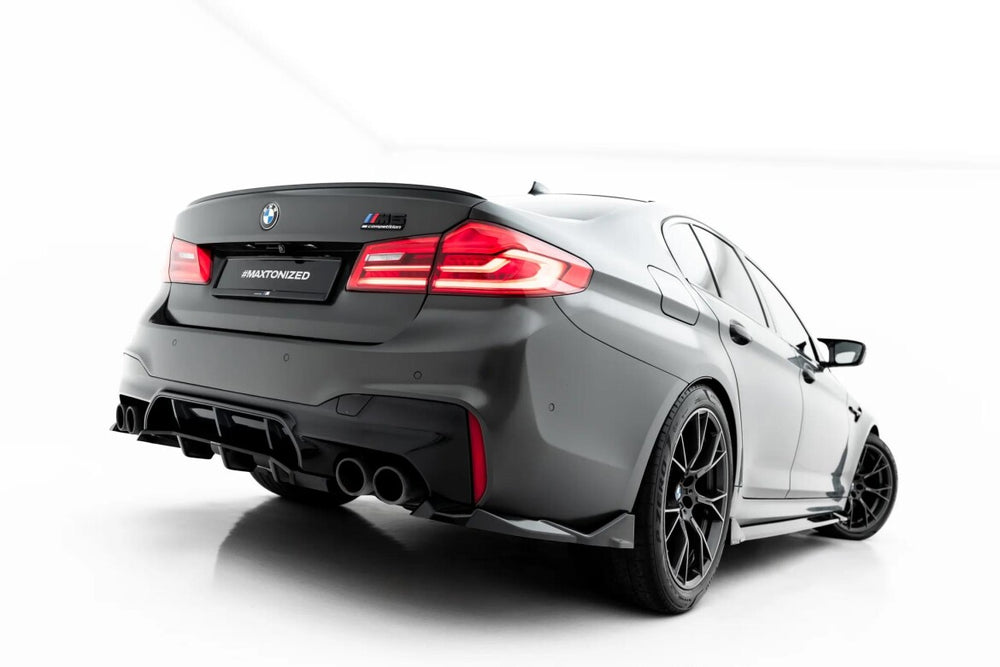 Maxton Parts - Diffusor passend für BMW M5 F90 / F90 Facelift schwarz Hochglanz