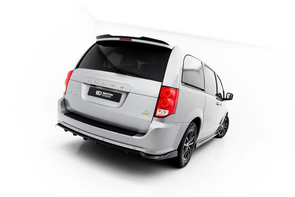 Maxton Parts - Diffusor RACE passend für Dodge Grand Caravan Mk5 Facelift schwarz Hochglanz