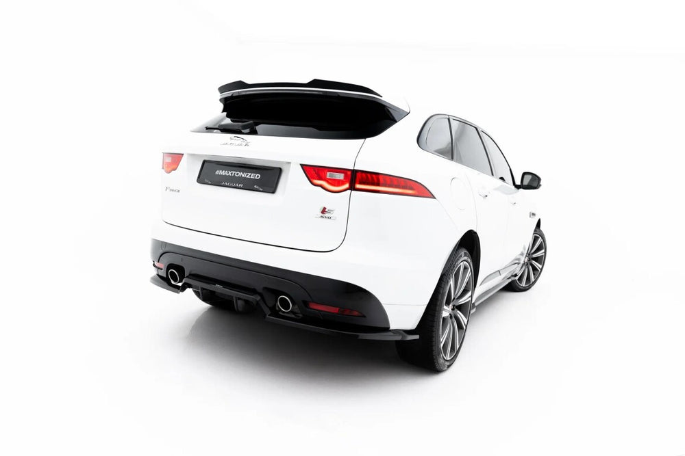Maxton Parts - Diffusor RACE passend für Jaguar F-Pace S X761 schwarz Hochglanz