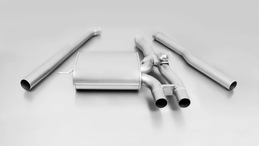 Cat-Back System für Mini Cooper S F55 China / USA / Korea - Keiner / Endrohr-Set, Carbon