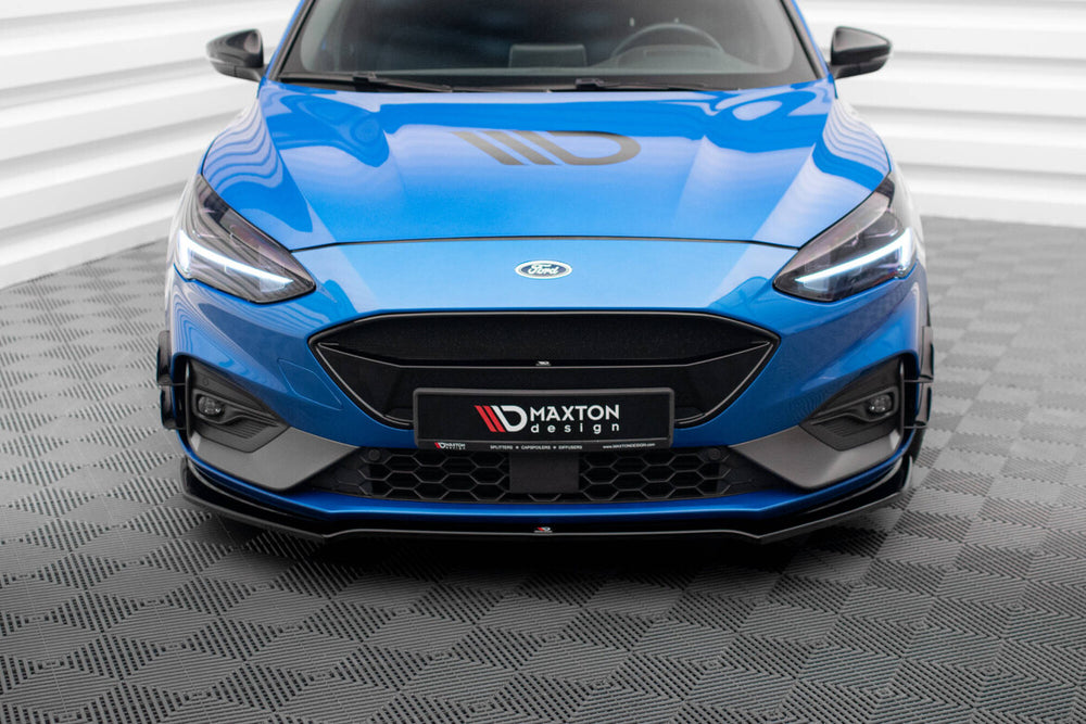 Maxton Parts - Front Grill Kühlergrill passend für Ford Focus ST / ST-Line Mk4 schwarz Hochglanz