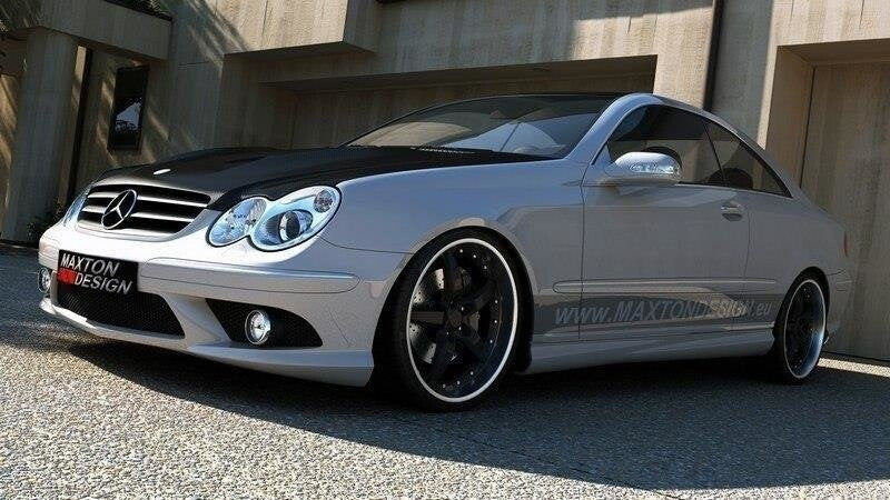 Maxton Parts - Front Stoßstange passend für Mercedes CLK W209 AMG LOOK