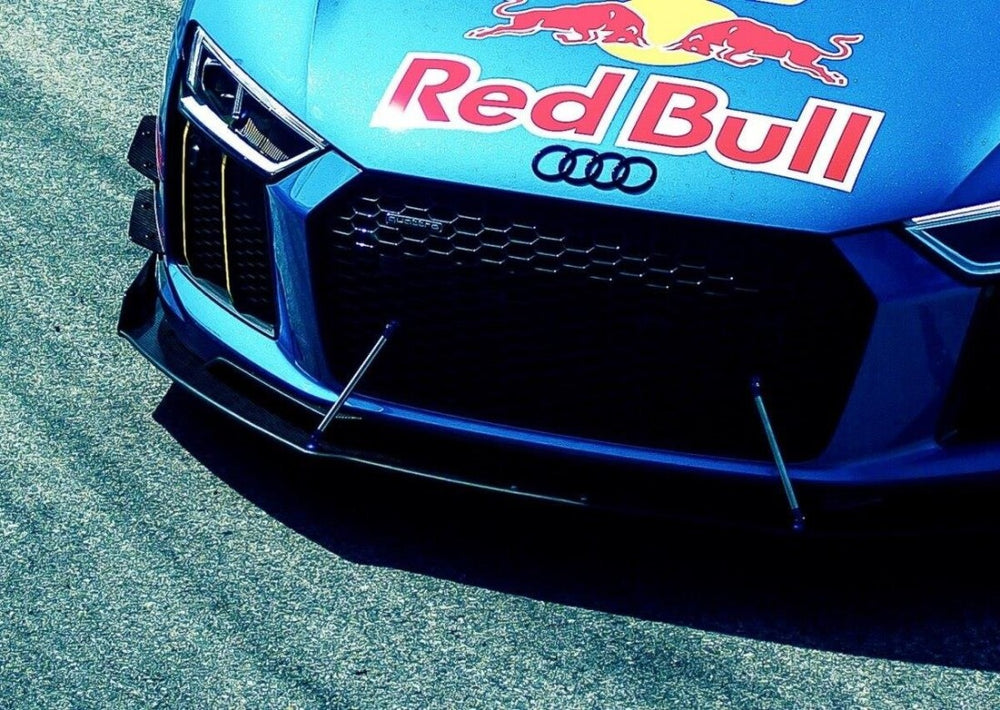 Maxton Parts - Frontlippe passend für Audi R8 Mk.2 schwarz matt