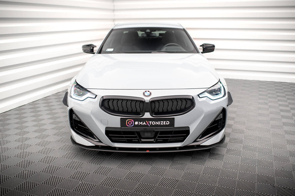Maxton Parts - Frontlippe passend für BMW 2 Coupe M-Paket / M240i G42 schwarz matt