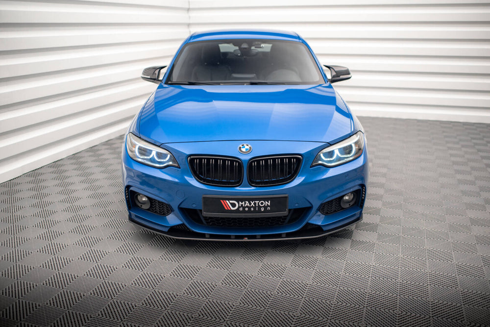 Maxton Parts - Frontlippe passend für BMW 2 M-Paket F22 schwarz matt