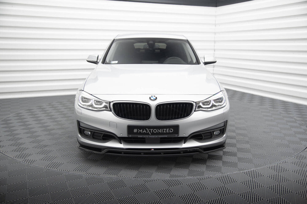 Maxton Parts - Frontlippe passend für BMW 3er GT F34 schwarz Hochglanz