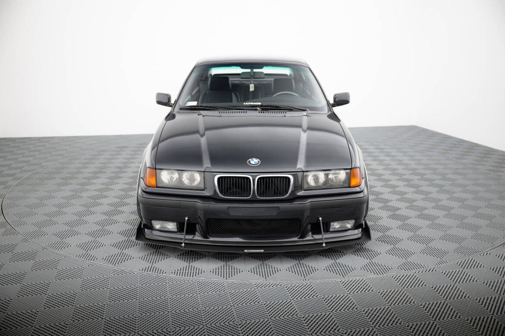 Maxton Parts - Frontlippe passend für BMW M3 / 3 M-Paket E36 Coupe schwarz matt