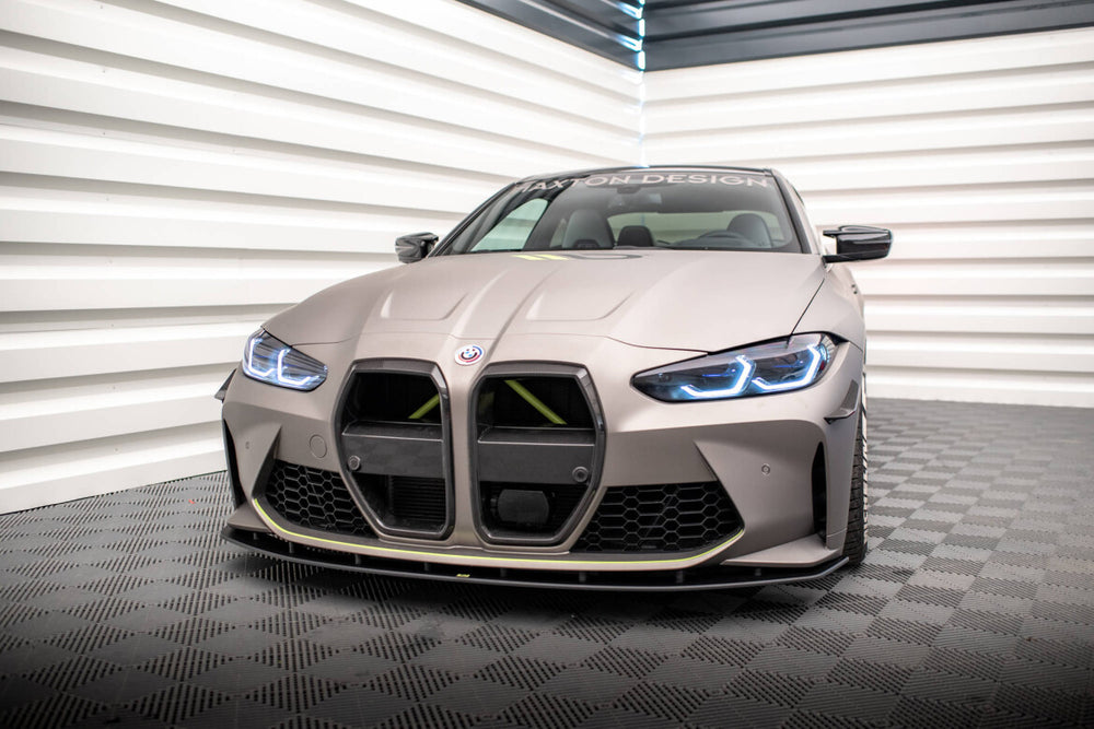 Maxton Parts - Frontlippe passend für BMW M4 G82 / M3 G80 schwarz matt